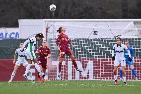 CALCIO - Serie A Femminile - AS Roma vs US Sassuolo