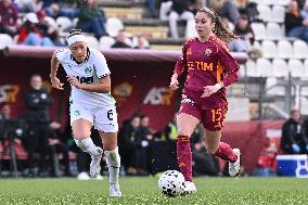 CALCIO - Serie A Femminile - AS Roma vs US Sassuolo