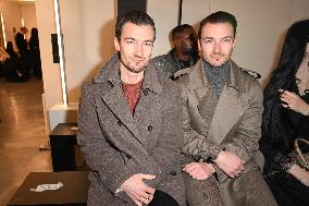 MFW - Celebs At Simon Cracker Show