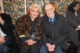 MFW - Celebs At Simon Cracker Show