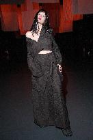 MFW - Celebs At QASIMI Show