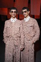 MFW - Celebs At QASIMI Show