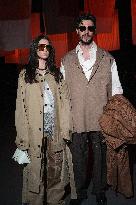 MFW - Celebs At QASIMI Show