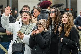 Pope Leo XIV Delivers Sunday Angelus Prayer - Vatican