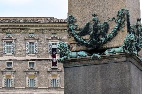 Pope Leo XIV Delivers Sunday Angelus Prayer - Vatican