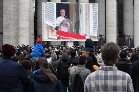 Pope Leo XIV Delivers Sunday Angelus Prayer - Vatican