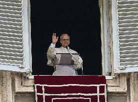 Pope Leo XIV Delivers Sunday Angelus Prayer - Vatican