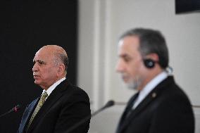 Iran And Iraq Joint Press Conference - Tehran