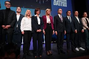 2026 municipal elections - Rachida Dati at Mutualite - Paris