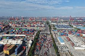Shanhai Port Container Trade Terminal