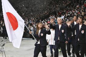 Athletes attend pep rally ahead of Olympics