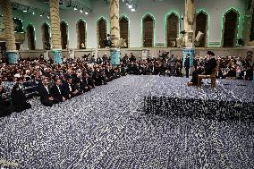 Supreme Leader Ayatollah Ali Khamenei Meeting - Tehran