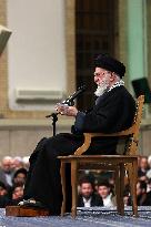 Supreme Leader Ayatollah Ali Khamenei Meeting - Tehran