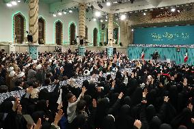 Supreme Leader Ayatollah Ali Khamenei Meeting - Tehran