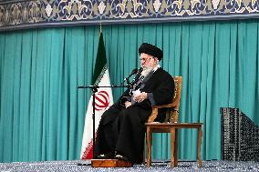 Supreme Leader Ayatollah Ali Khamenei Meeting - Tehran
