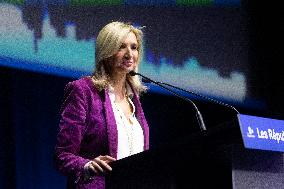 Rachida Dati Campaign Meeting at Mutualite - Paris