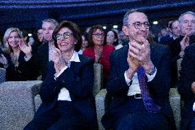 Rachida Dati Campaign Meeting at Mutualite - Paris