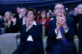 Rachida Dati Campaign Meeting at Mutualite - Paris