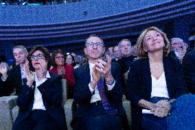 Rachida Dati Campaign Meeting at Mutualite - Paris