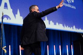 Rachida Dati Campaign Meeting at Mutualite - Paris