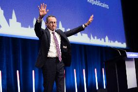 Rachida Dati Campaign Meeting at Mutualite - Paris