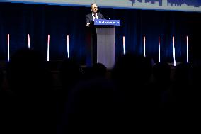 Rachida Dati Campaign Meeting at Mutualite - Paris