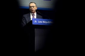 Rachida Dati Campaign Meeting at Mutualite - Paris