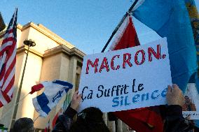 Pro Crown Prince Reza Pahlavi Protrest - Paris