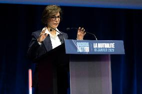 Rachida Dati Campaign Meeting at Mutualite - Paris