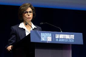 Rachida Dati Campaign Meeting at Mutualite - Paris
