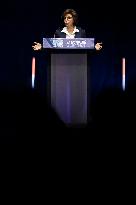 Rachida Dati Campaign Meeting at Mutualite - Paris