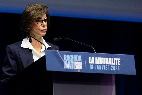 Rachida Dati Campaign Meeting at Mutualite - Paris