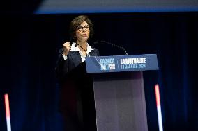 Rachida Dati Campaign Meeting at Mutualite - Paris