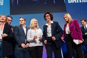 Rachida Dati Campaign Meeting at Mutualite - Paris