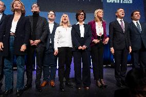 Rachida Dati Campaign Meeting at Mutualite - Paris