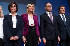 Rachida Dati Campaign Meeting at Mutualite - Paris