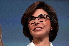 Rachida Dati Campaign Meeting at Mutualite - Paris