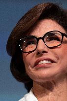 Rachida Dati Campaign Meeting at Mutualite - Paris