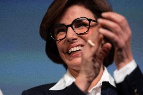 Rachida Dati Campaign Meeting at Mutualite - Paris