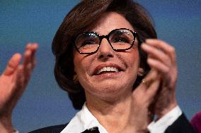 Rachida Dati Campaign Meeting at Mutualite - Paris