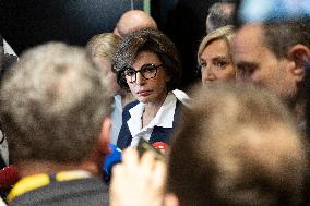 Rachida Dati Campaign Meeting at Mutualite - Paris