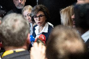 Rachida Dati Campaign Meeting at Mutualite - Paris