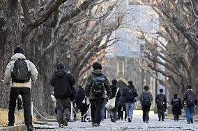 Unified university entrance exams in Japan