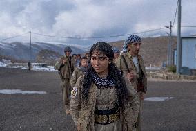 KDPI Military Drill Near Erbil - Iraq