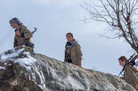KDPI Military Drill Near Erbil - Iraq