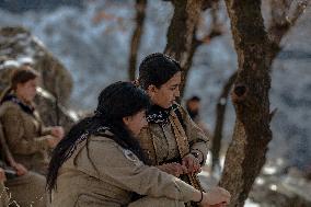 KDPI Military Drill Near Erbil - Iraq