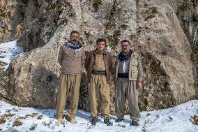 KDPI Military Drill Near Erbil - Iraq