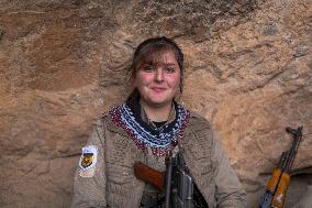 KDPI Military Drill Near Erbil - Iraq