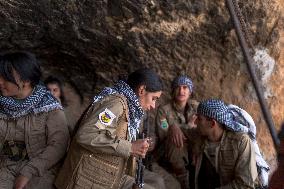 KDPI Military Drill Near Erbil - Iraq