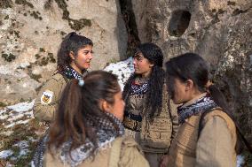 KDPI Military Drill Near Erbil - Iraq